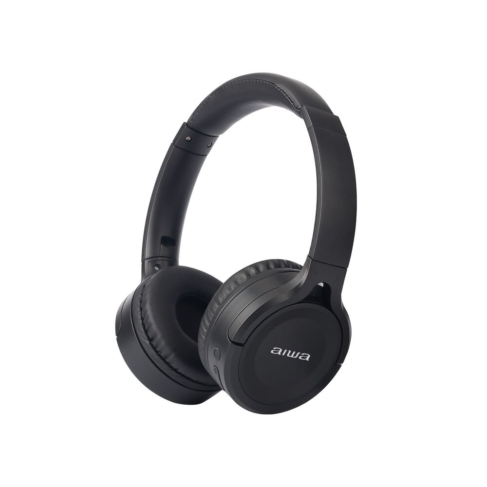 Audifono Inalambrico On-ear Aiwa Bluetooth 10hrs Aw-k17 Negro image number 0.0