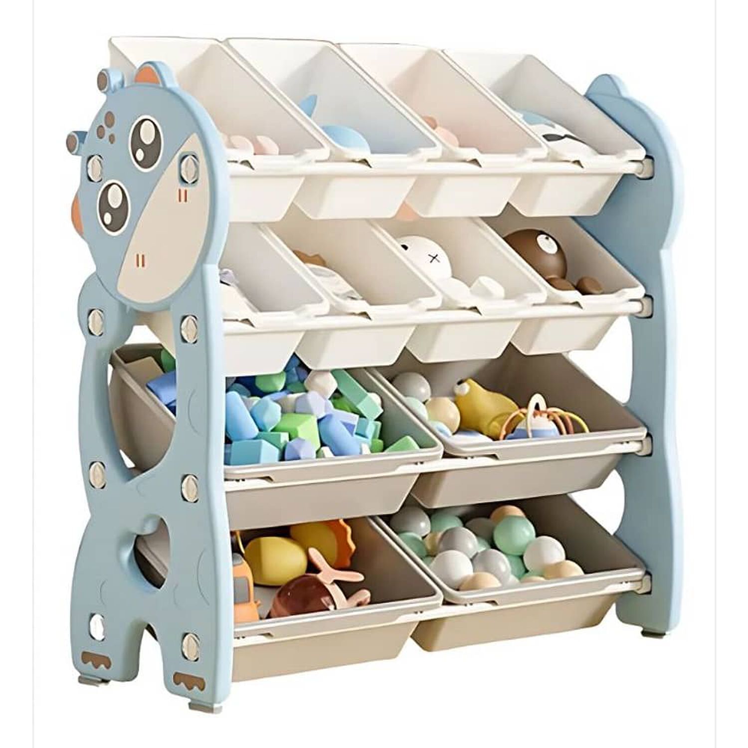 Organizador De Almacenamiento De Juguetes Para Ni&ntilde;os 12 Pz image number 0.0
