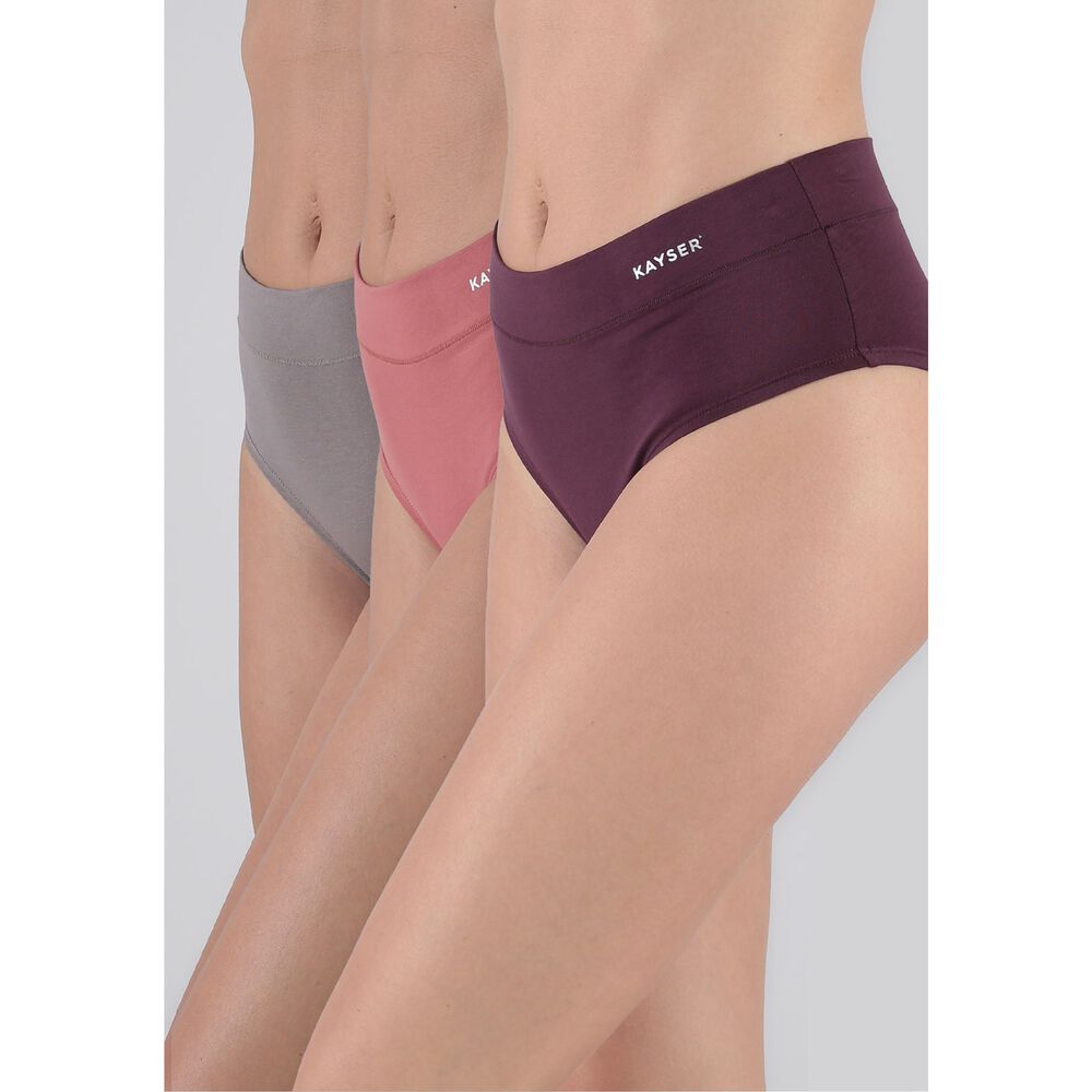 Pack 3x Calzon Hi-leggs Algod&oacute;n P311.80-bur2 Kayser image number 0.0