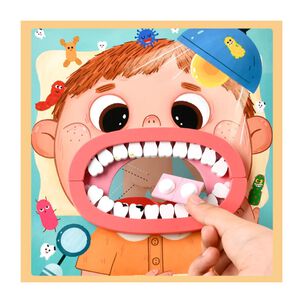 Juguete Dentista De Madera Con Accesorios Maletin Infantil