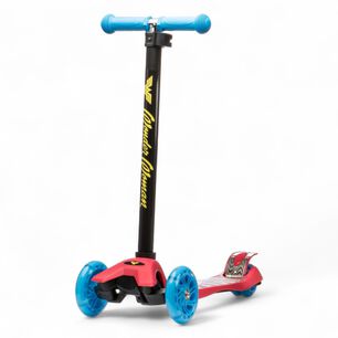 Scooter Infantil Reforzado Mujer Maravilla Dc Comics 4 Rueda
