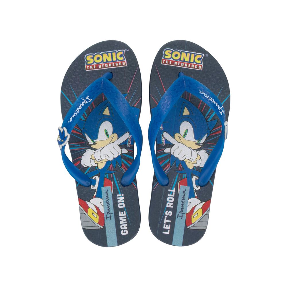 Sandalia Infantil Azul Sonic Lets Ipanema image number 0.0