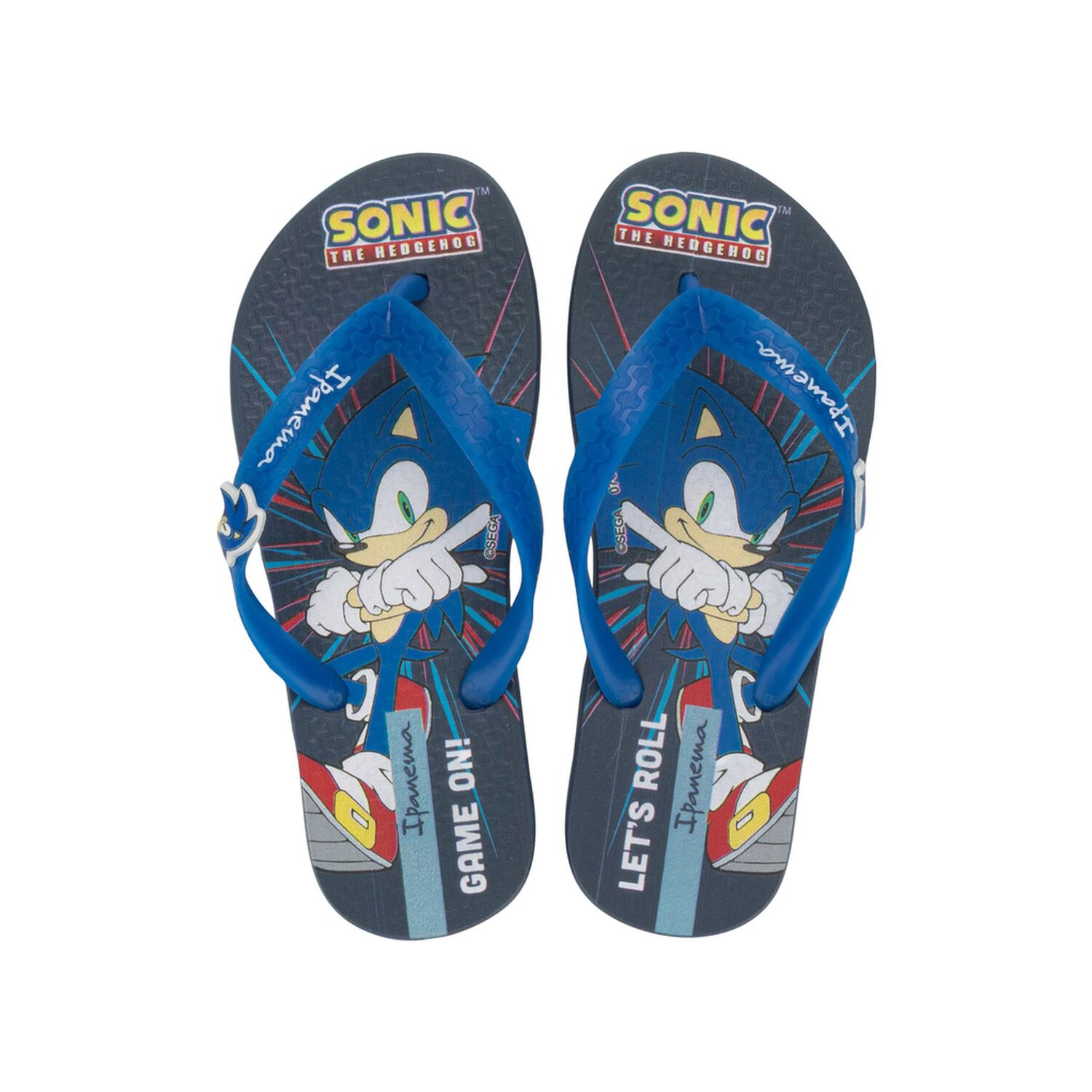 Sandalia Infantil Azul Sonic Lets Ipanema image number 0.0
