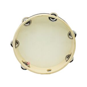 Pandero Tambourine 10 Pulgadas Con 6 Sonajas - Ps