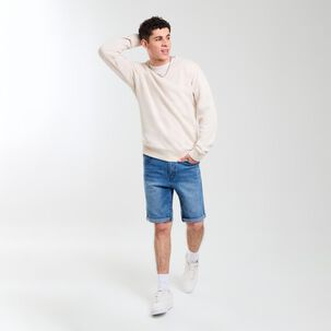 Polerón Básico Slim Cuello Redondo Hombre Skuad