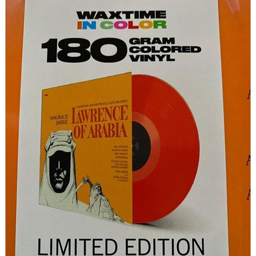 Lawrence Of Arabia - O.s.t. (maurice Jarre) (transparent Red Vinyl) | Vinilo image number 4.0