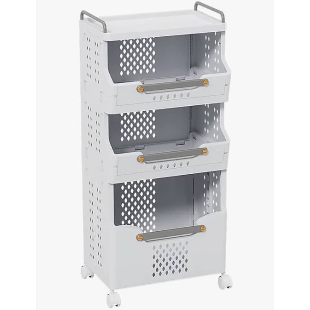 Cesta De Ropa Con Ruedas Cajas Organizador Para Ba&ntilde;o image number 0.0