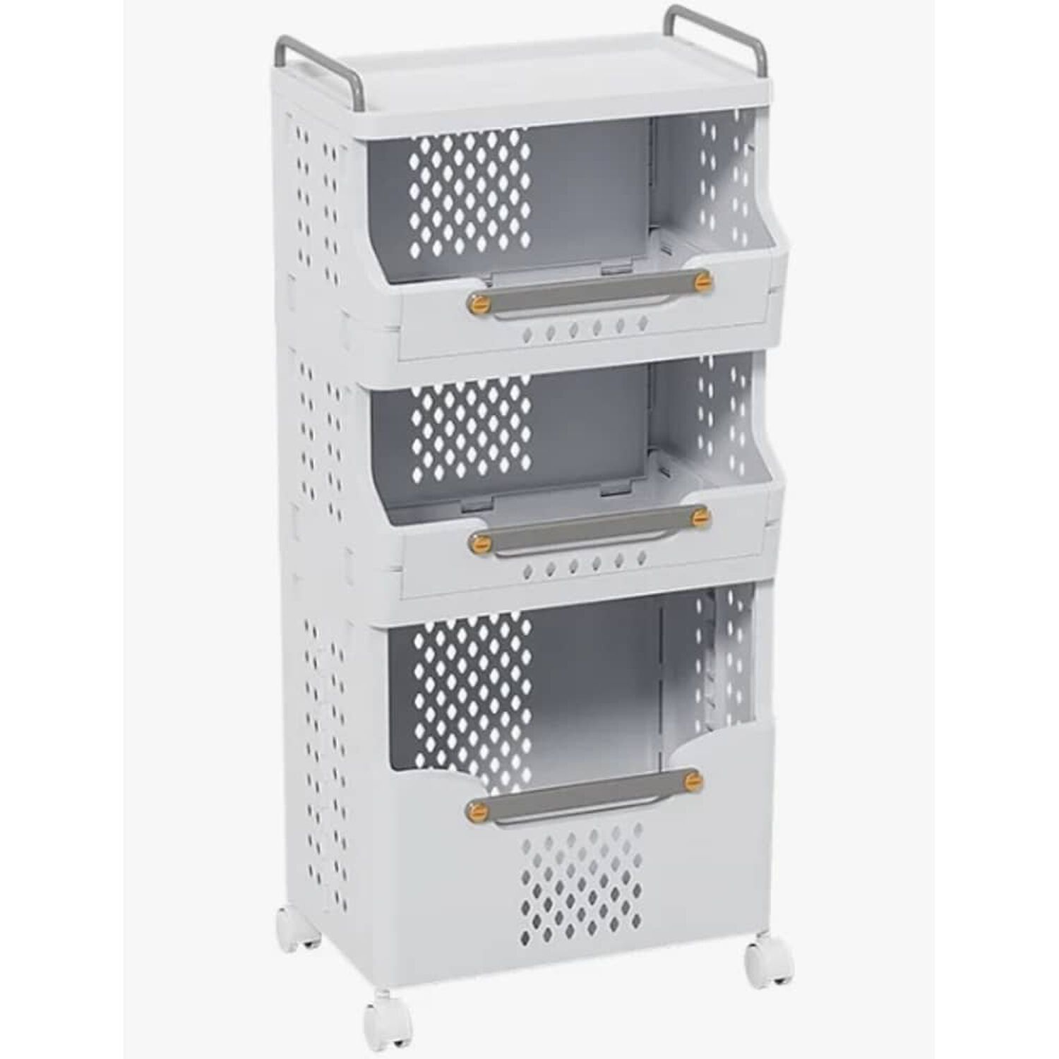 Cesta De Ropa Con Ruedas Cajas Organizador Para Ba&ntilde;o image number 0.0