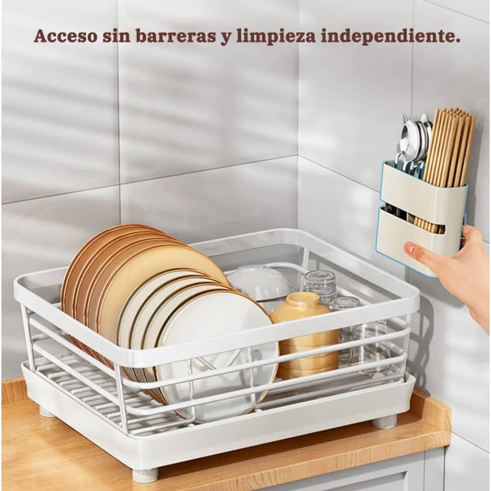 Secador Escurridor De Platos Inoxidable image number 2.0