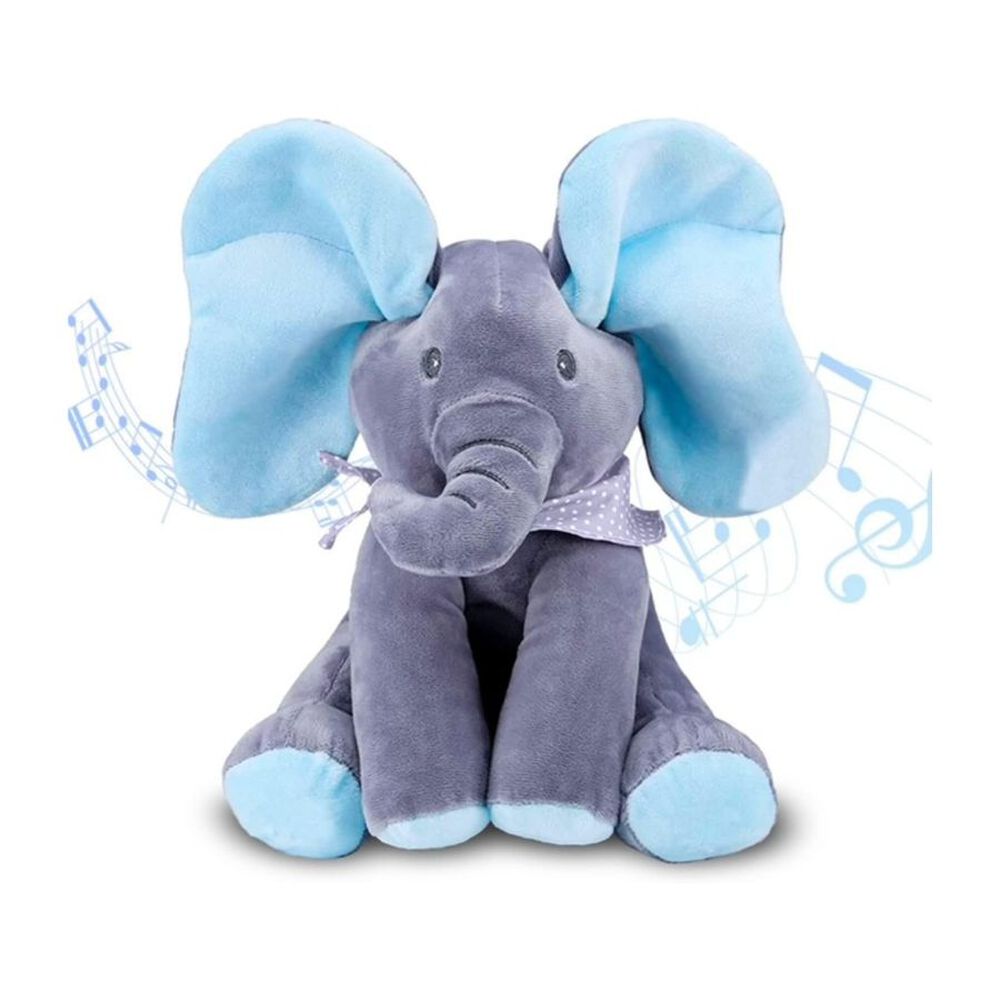 Peluche M&uacute;sical Sensorial Elefante De Estimulaci&oacute;n image number 0.0