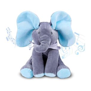 Peluche M&uacute;sical Sensorial Elefante De Estimulaci&oacute;n