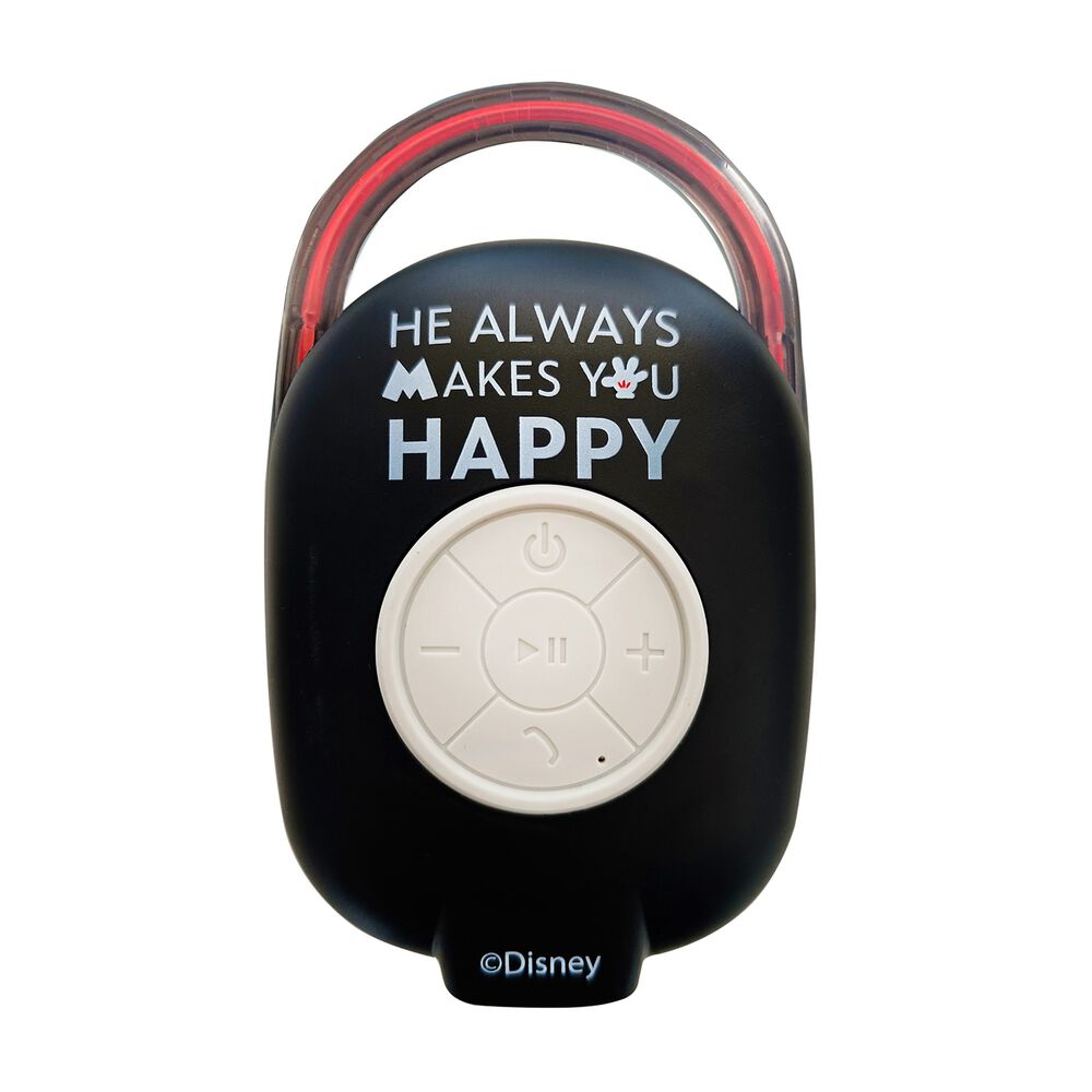 Parlante Portatil Bluetooth Mickey Mouse 5w Clip Luz Disney image number 1.0