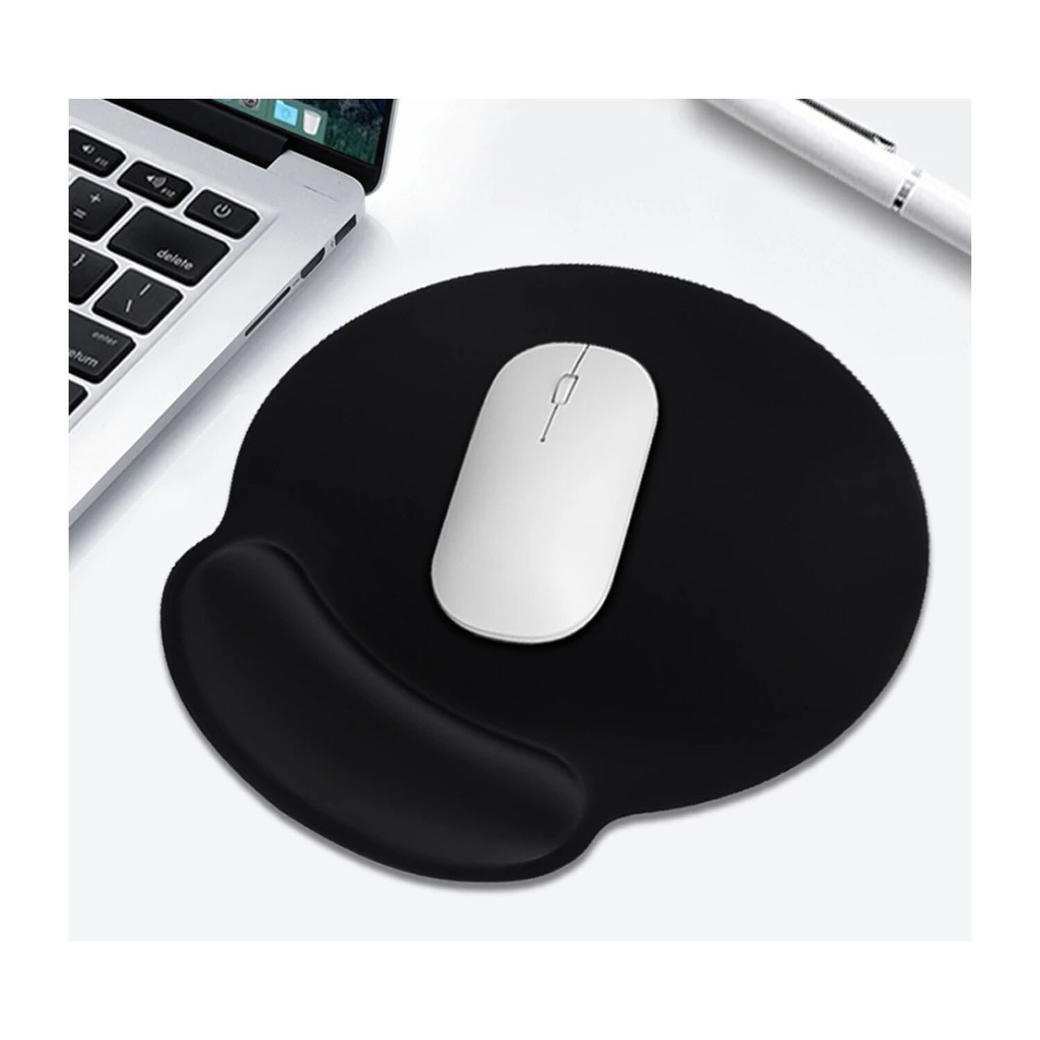 Mouse Pad Ergon&oacute;mico Con Apoya Mu&ntilde;ecas Gel Con Memory Foam image number 4.0