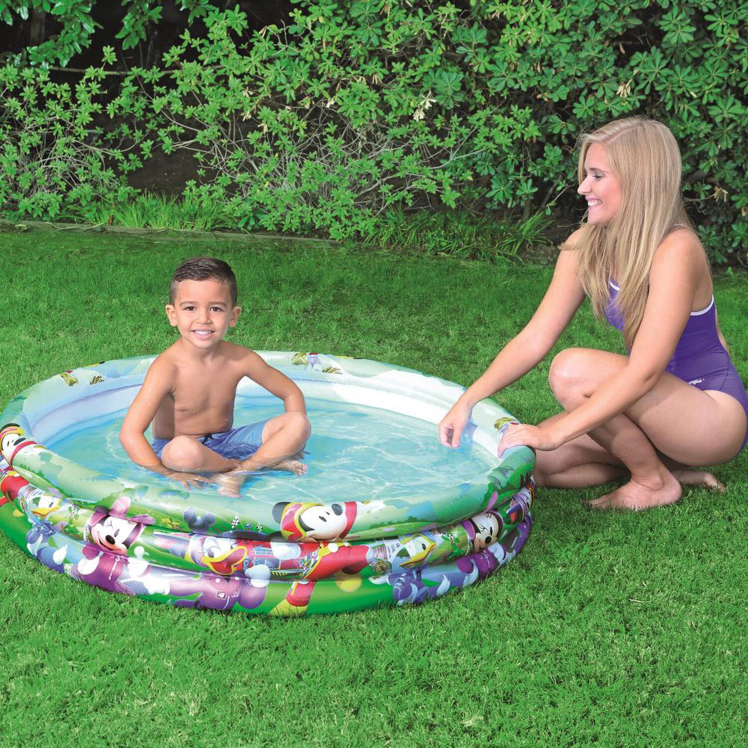 Piscina Redonda Inflable Bestway / 140 Litros image number 2.0