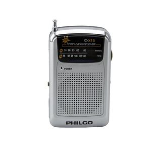 Radio Port&aacute;til A Pilas Fm Am Con Aud&iacute;fonos Philco