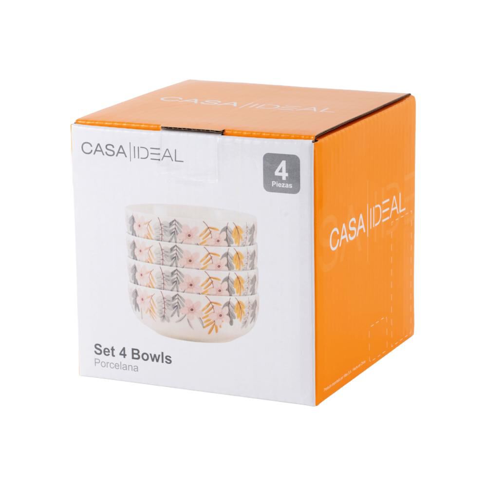 Juego De Bowls Casaideal Maya Bowl / 4 Piezas / 4 Personas image number 1.0