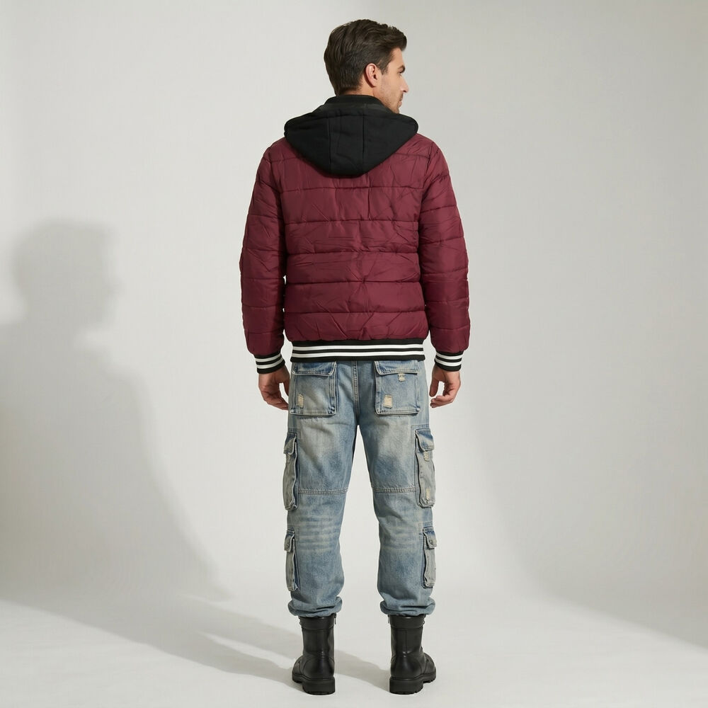 Chaqueta Parka Impermeable Hombre Bohemia image number 2.0