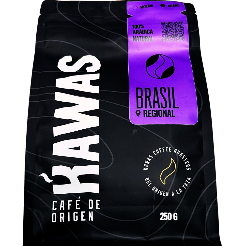 Cafe En Grano Kawas Brasil Carmo De Minas Origen 250g image number 1.0
