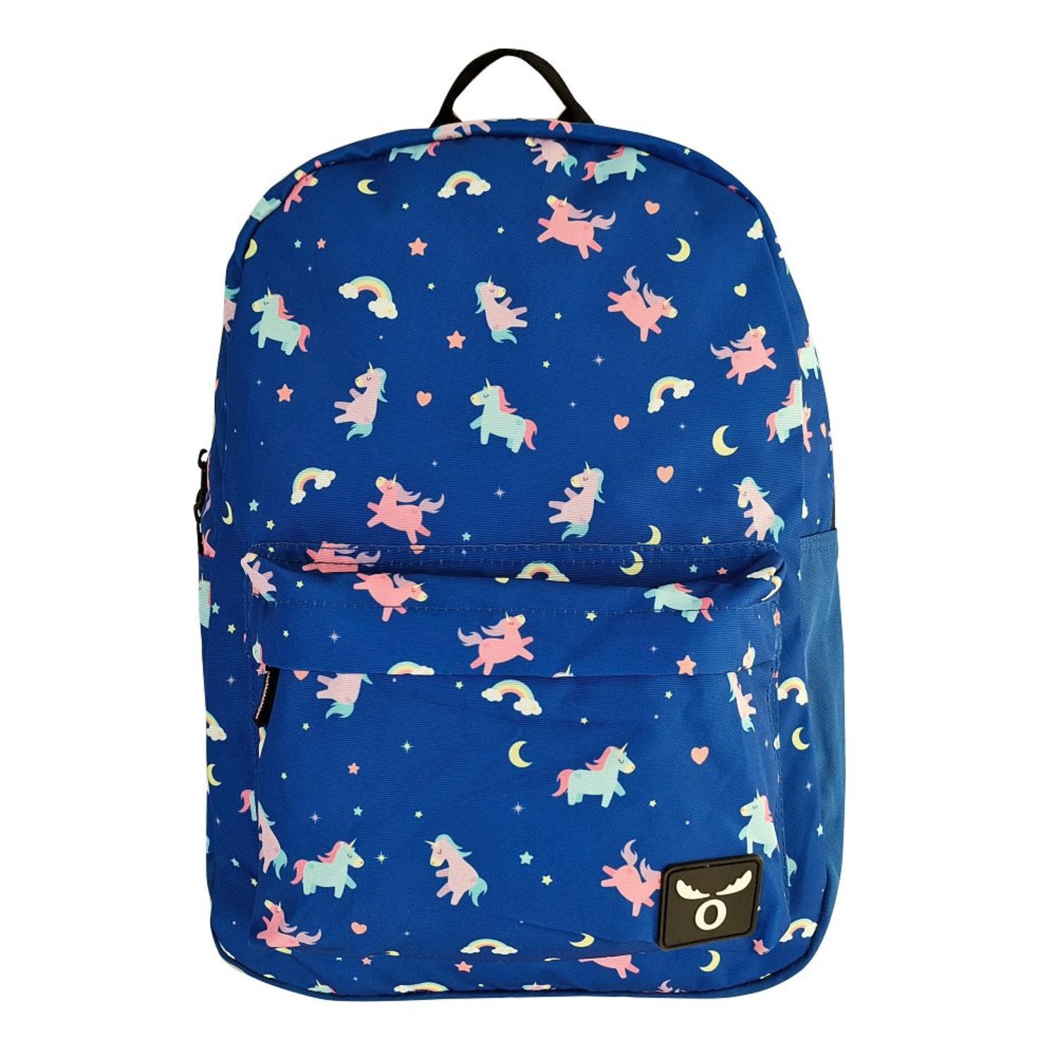 Mochila Escolar Unicornios Azul Ni&ntilde;os Resistente Y Espaciosa image number 0.0