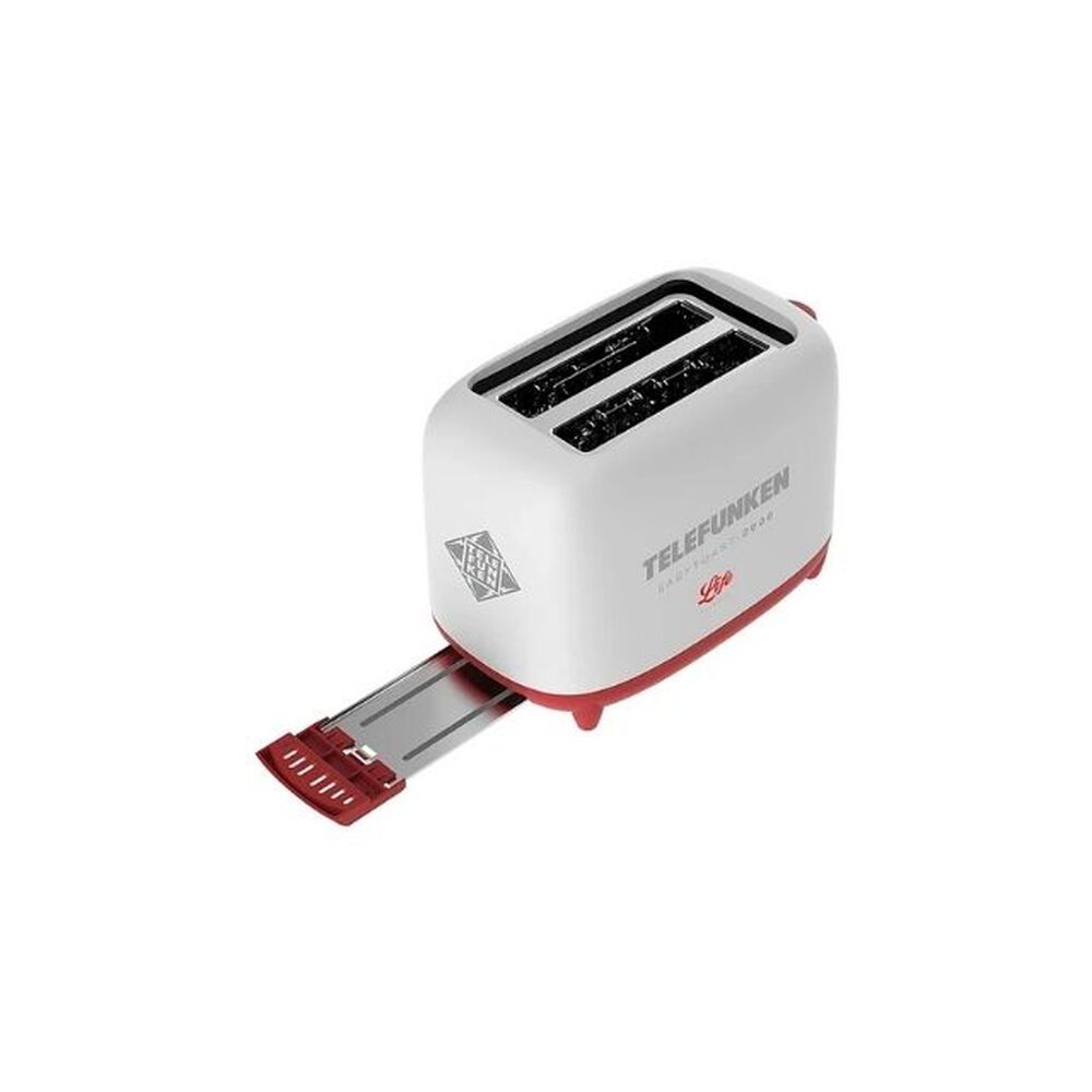 Tostador Telefunken Easytoast 2000 Tostador De Pan 2 Rebanadas Con Timmer 720w Color Blancoc image number 3.0