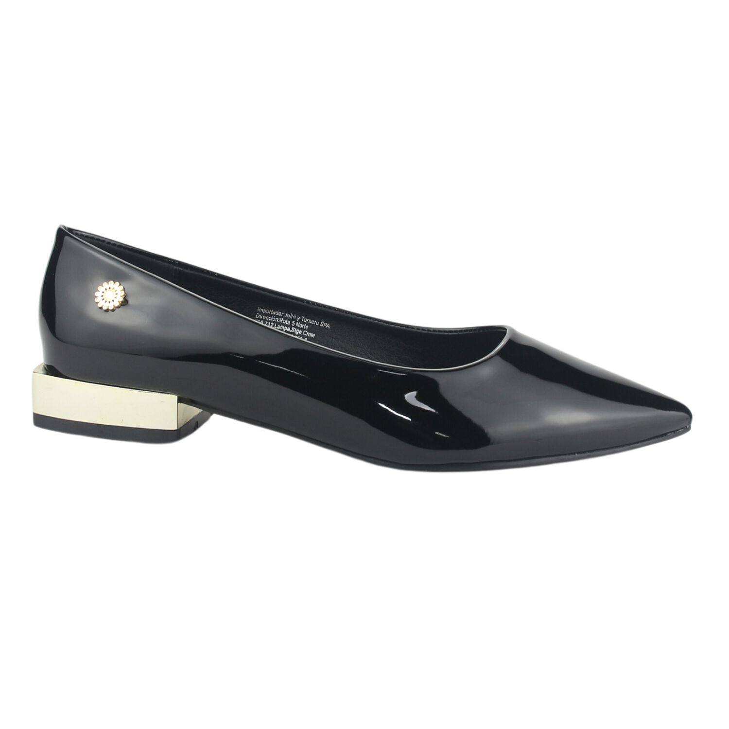 Zapato Chalada Mujer Merc-2 V Negro Casual image number 0.0