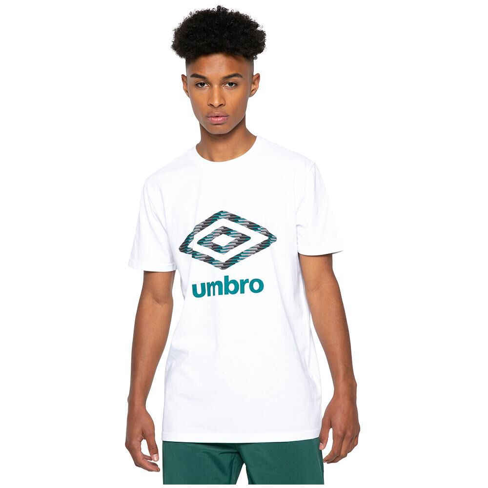 Umbro Polera Hombre Block Crew Sweat Negro / vino | platanitos.com