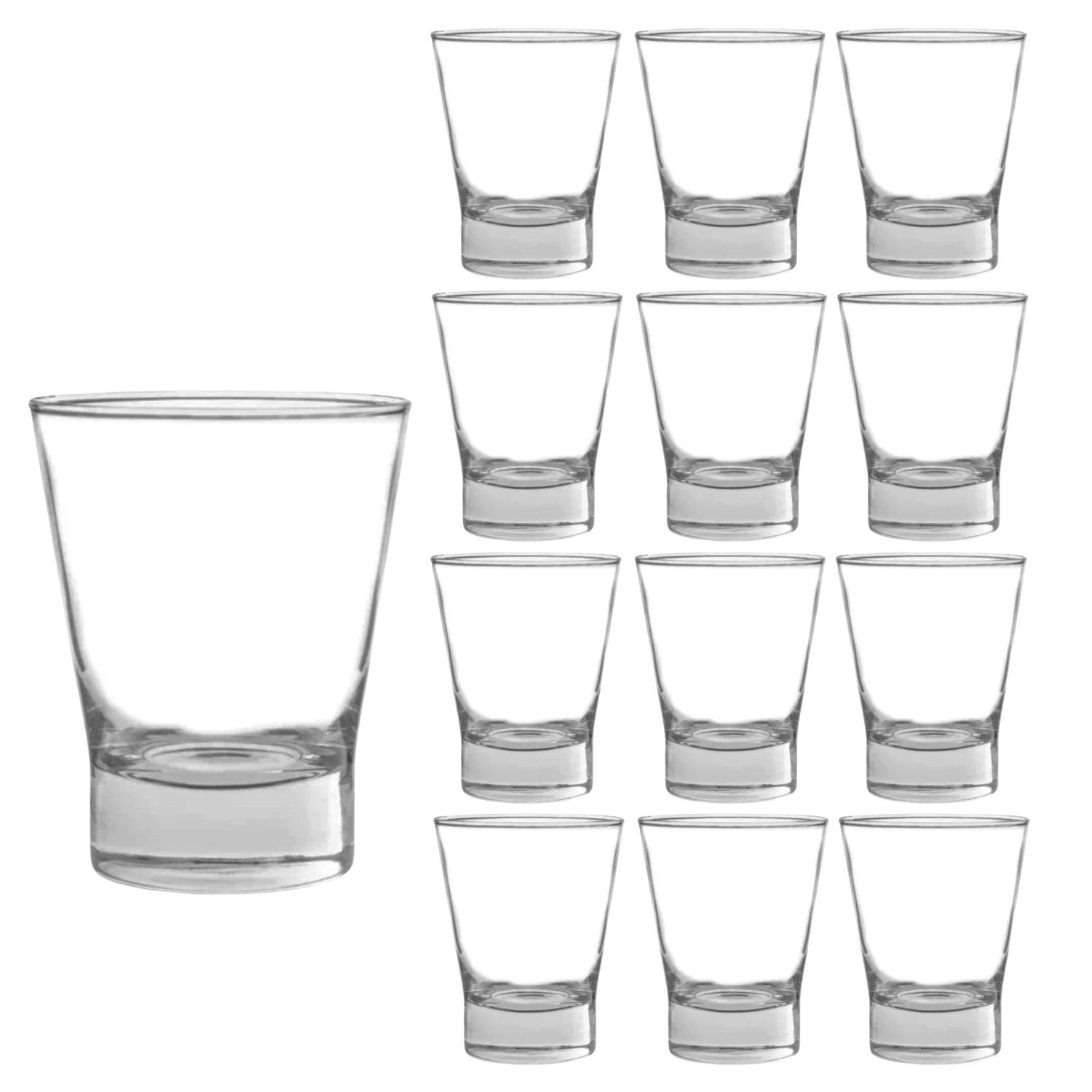 Set 12 Vasos Bajos London Tragos Cristar 347ml Vidrio image number 0.0