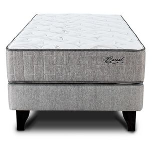Cama Europea Mantahue Boreal Dos / 1 Plaza / Base Normal