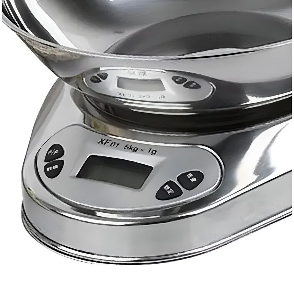 Pesa Cocina Acero Inoxidable 1 Gr A 5 Kg + Bowl Capacidad 500 Gr image number 3.0