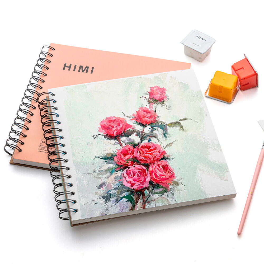 Himi Block Para Gouache 21.6 X 21.6 Cm 50hojas 160g image number 4.0