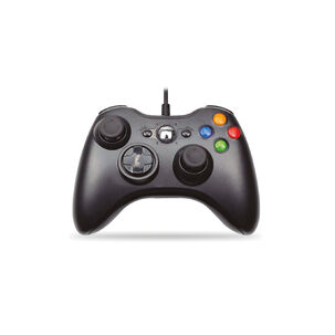 Joystick Xbox 360 Con Vibración Cable Color Negro - Ps