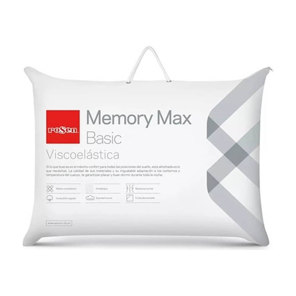 Almohada Memory Max Basic Americana 42 X 62 Cm - Rosen image number 0.0