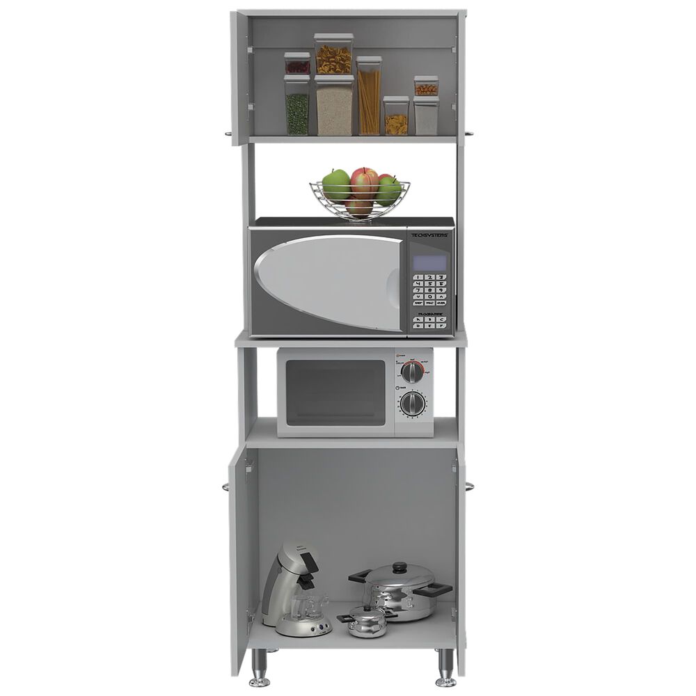 Mueble Microondas 4 Puertas Fm-011b Blanco image number 2.0