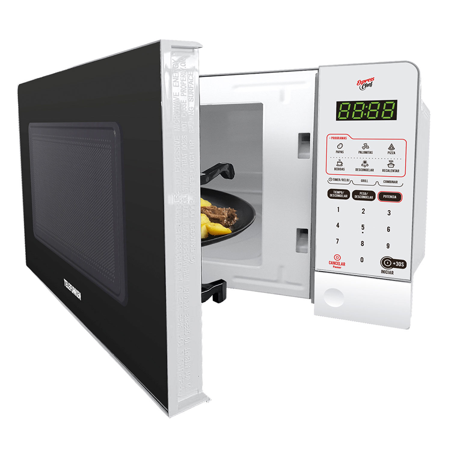 Horno Microondas Telefunken Tfk-20 Dg image number 1.0