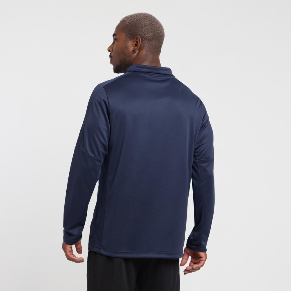 Poler&oacute;n Deportivo Bloque Color Regular Cuello Alto Hombre Pro Soccer image number 3.0