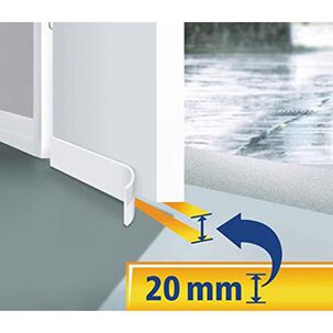 Tesamoll Universal Para Puertas 38mm X 1mt Café - Tesa