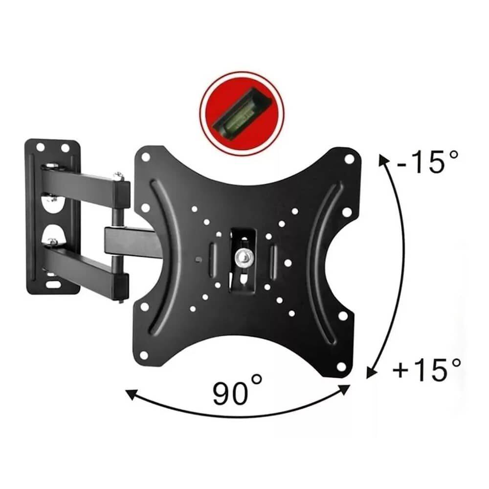 Soporte De Tv Con Brazo Para Pantallas De 17 A 42 Pulgadas image number 2.0