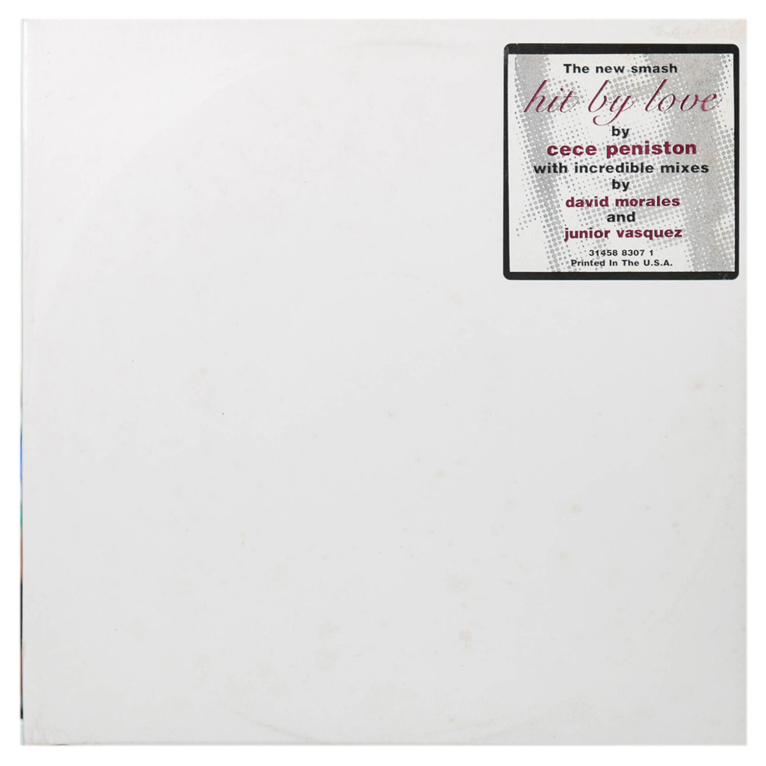 Cece Peniston - Hit By Love (2lp) | 12" Maxi Single Usado image number 0.0