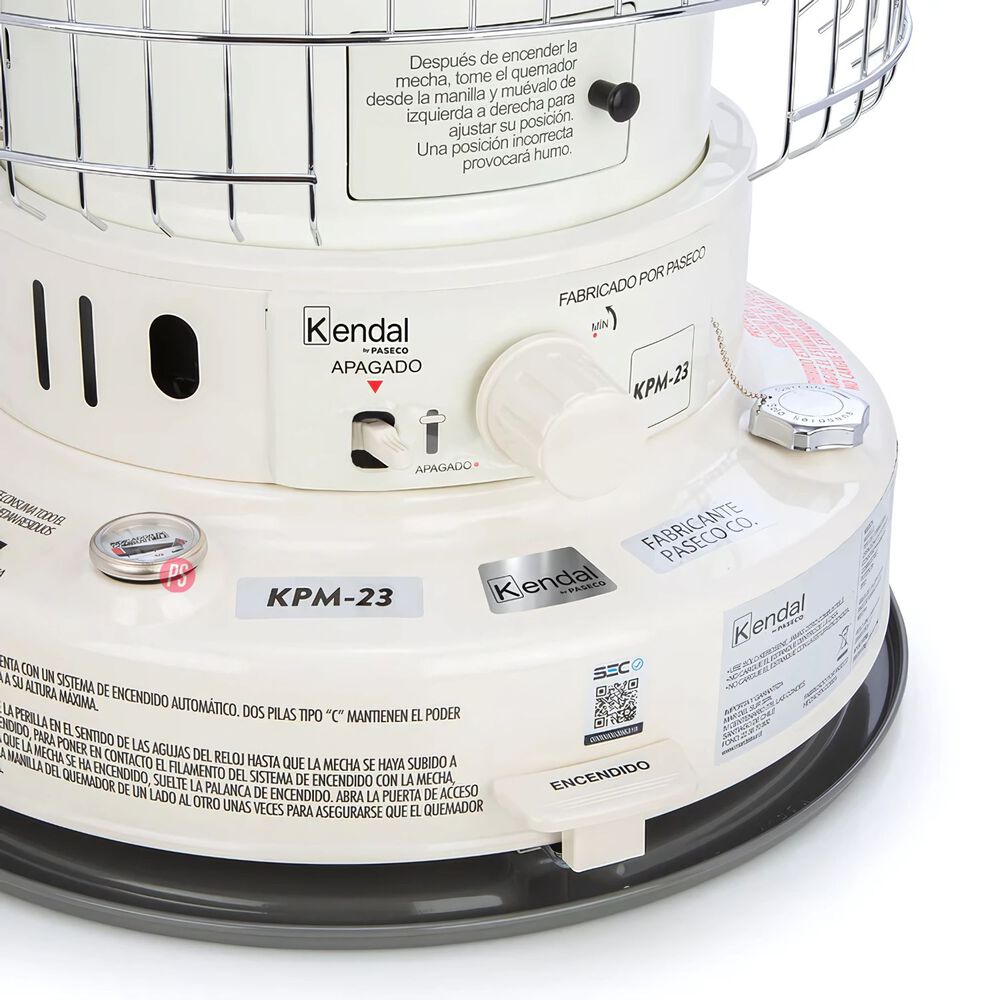 Estufa Parafina Kpm-23 Blanco Kendal 6.0 Kw - Ps image number 1.0