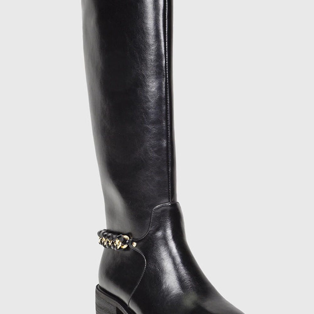 Bota Cuero Murcia Negro image number 2.0