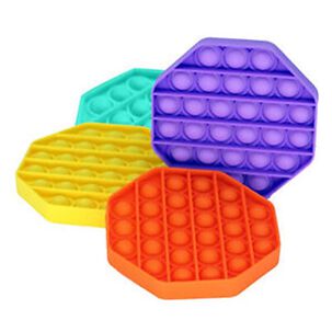 Juguete Pop It Antiestres Fidget Hexagonal Pack 6