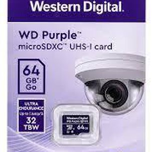 Tarjeta Microsd Western Digital Wd Purple Sc Qd101 64gb