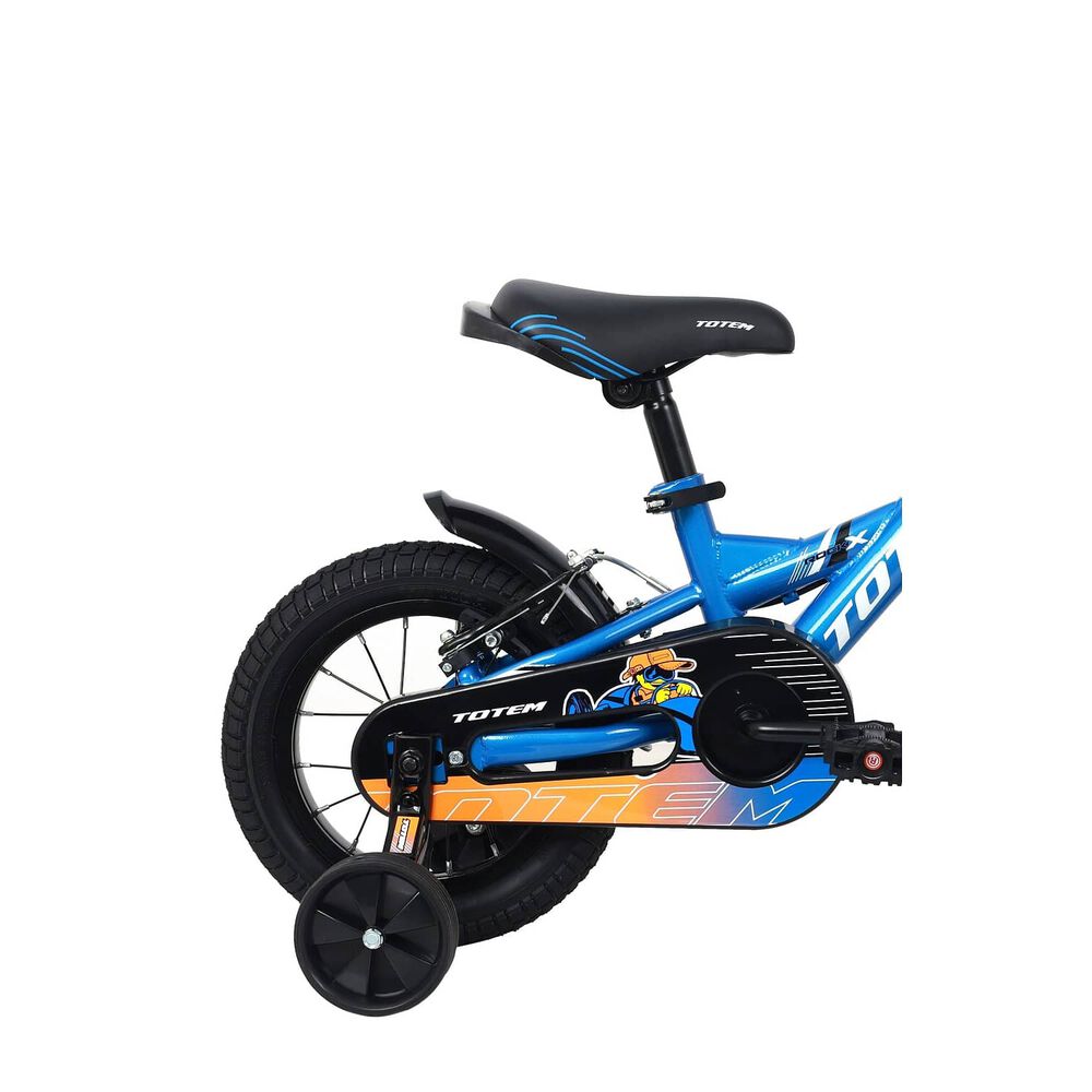 Bicicleta Totem Infantil Aro 12 Rock-x Color Azul image number 2.0