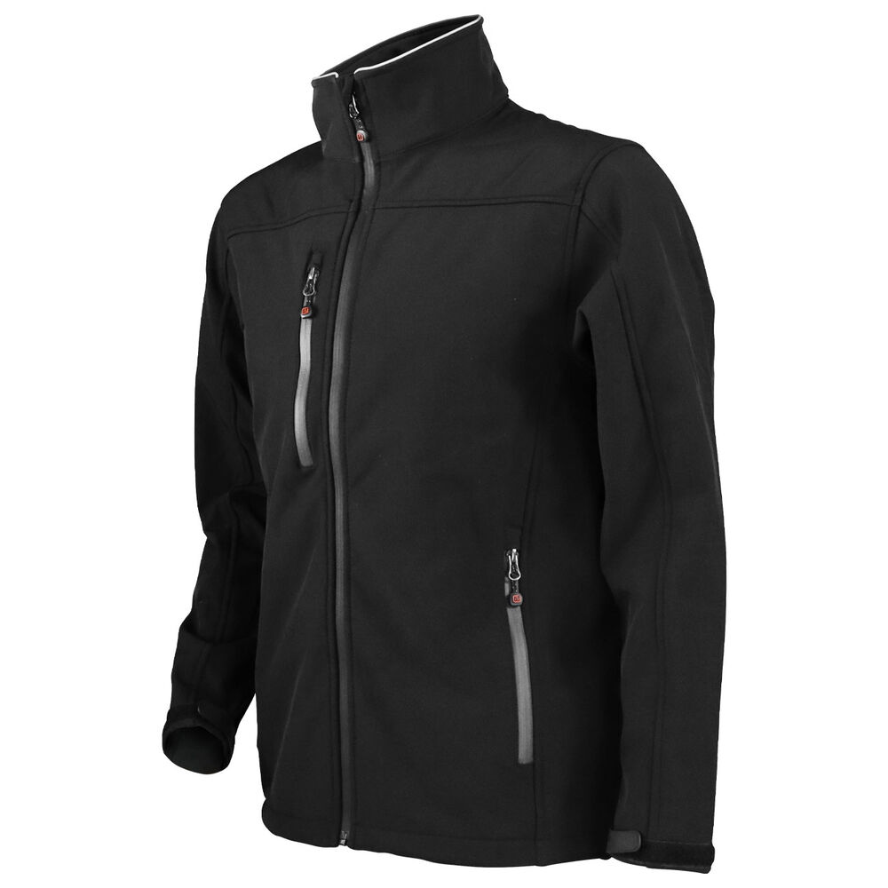 Chaqueta Softshell Negra Hombre Z-1500 image number 1.0