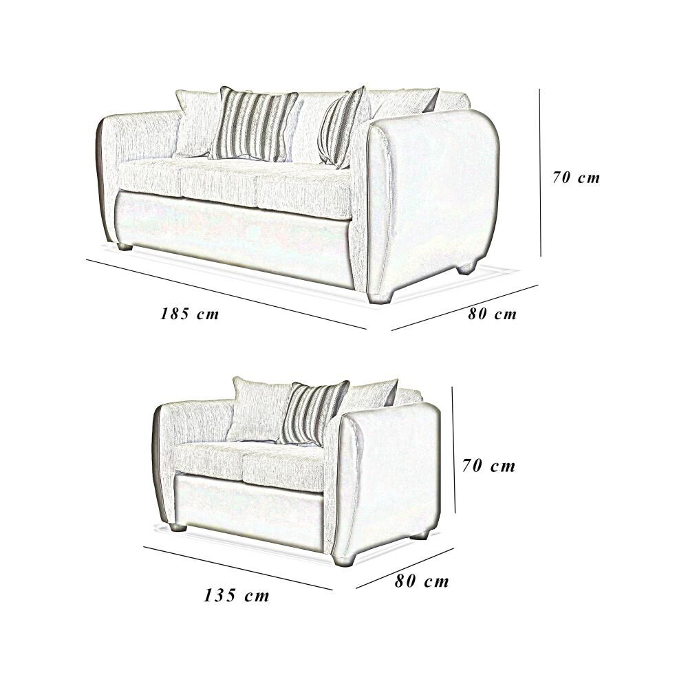 Juego De Living Elegant Oklahoma / 5 Cuerpos image number 1.0