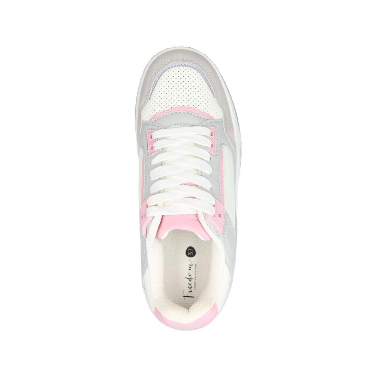 Zapatilla Urbana Mujer Freedom Pink image number 4.0
