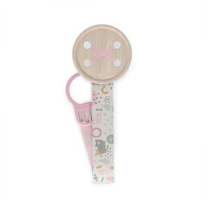 Broche Cinta Bot&oacute;n Nude