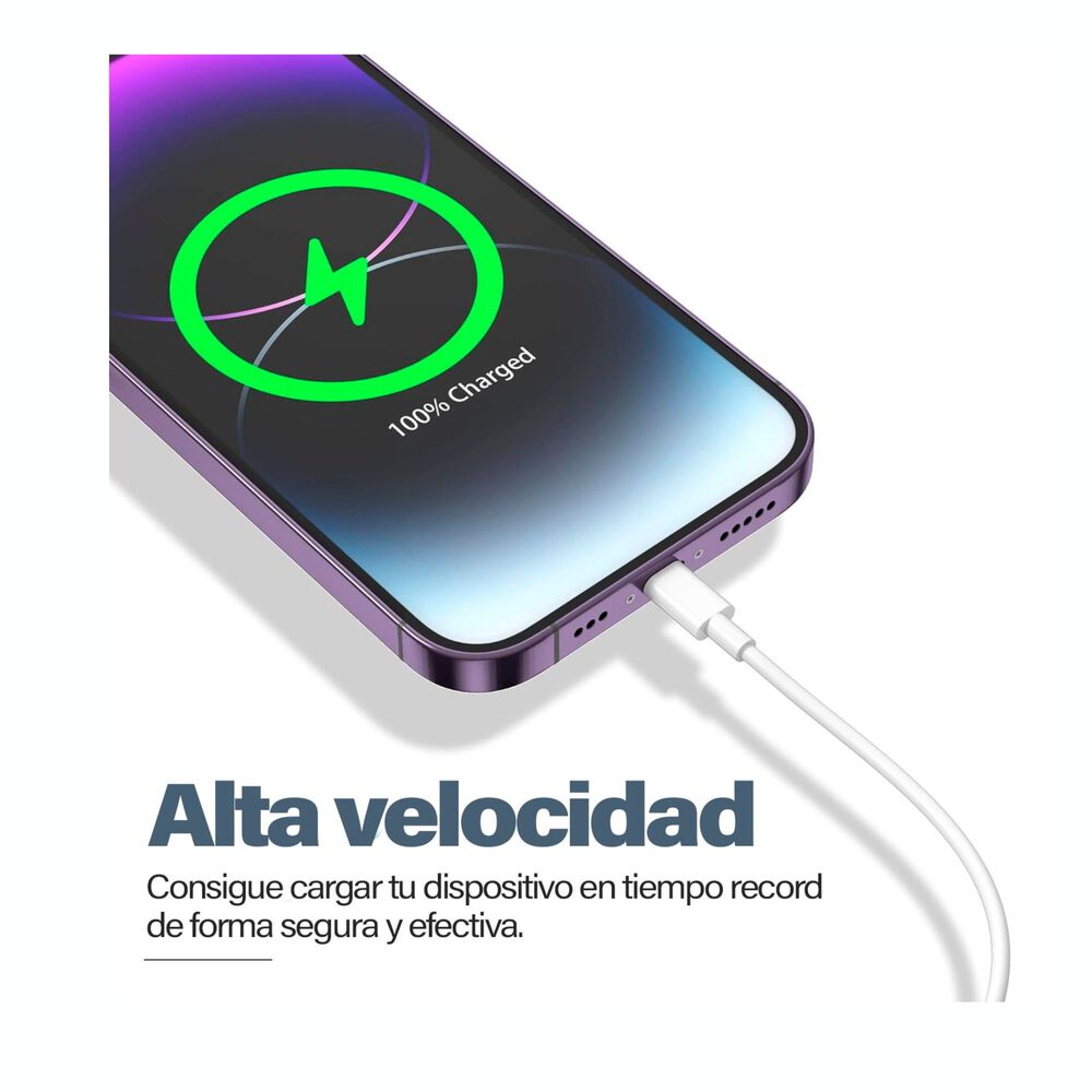 Cable Compatible Con Iphone Usb-c A Usb-c 2 Metro 240w image number 3.0