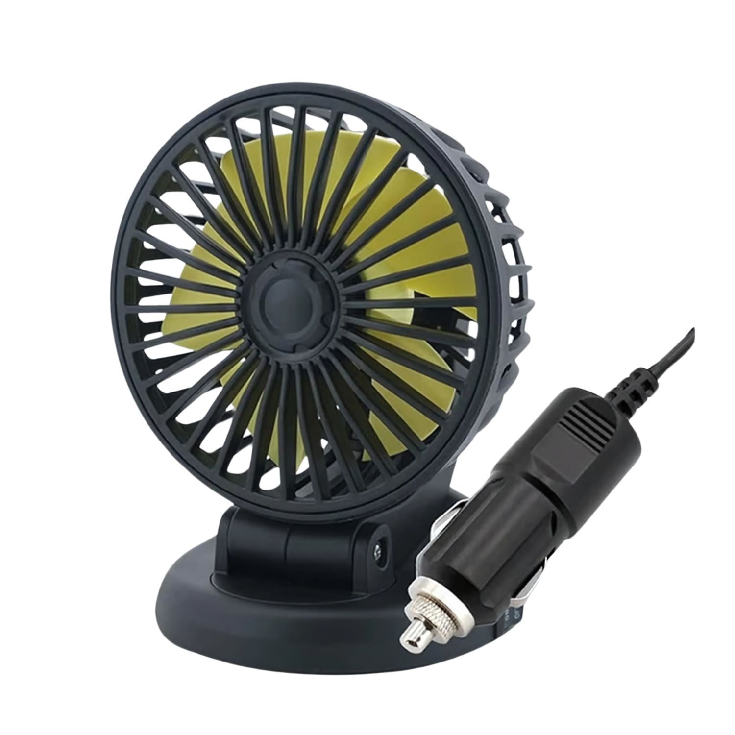 Ventilador Plegable Para Auto Compacto Negro 2 Velocidades image number 0.0
