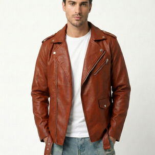 Chaqueta Ecocuero Soft Hombre Milan